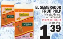 Bravo Supermarkets EL SEMBRADOR FRUIT PULP offer