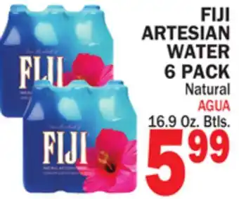 Bravo Supermarkets FIJI ARTESIAN WATER 6 PACK offer