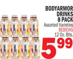 Bravo Supermarkets BODYARMOR DRINKS 8 PACK offer