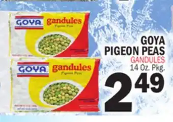 Bravo Supermarkets GOYA PIGEON PEAS offer