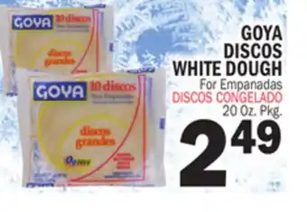 Bravo Supermarkets GOYA DISCOS WHITE DOUGH offer