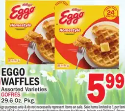 Bravo Supermarkets KELLOGG'S EGGO WAFFLES offer