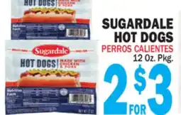 Bravo Supermarkets SUGARDALE HOT DOGS offer