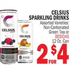 Bravo Supermarkets CELSIUS SPARKLING DRINKS offer