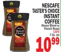 Bravo Supermarkets NESCAFE TASTER'S CHOICE INSTANT COFFEE offer