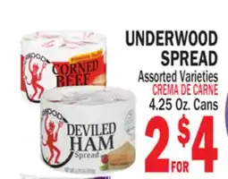 Bravo Supermarkets UNDERWOOD SPREAD offer