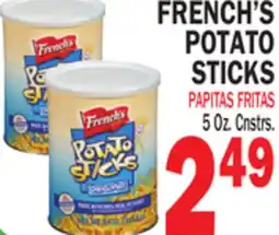 Bravo Supermarkets FRENCH'S POTATO STICKS offer