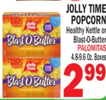 Bravo Supermarkets JOLLY TIME POPCORN offer