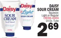 Bravo Supermarkets DAISY SOUR CREAM offer