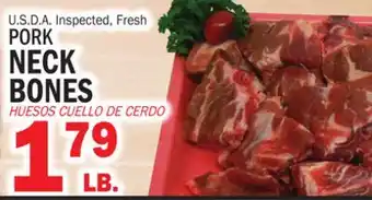 Bravo Supermarkets PORK NECK BONES offer