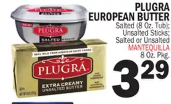 Bravo Supermarkets PLUGRA EUROPEAN BUTTER offer