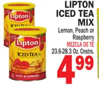 Bravo Supermarkets LIPTON ICED TEA MIX offer