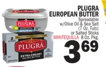 Bravo Supermarkets PLUGRA EUROPEAN BUTTER offer