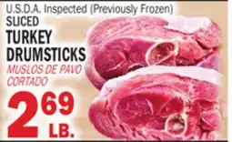 Bravo Supermarkets SLICED TURKEY DRUMSTICKS offer