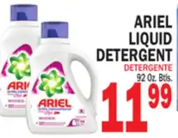 Bravo Supermarkets ARIEL LIQUID DETERGENT offer