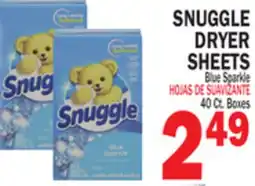 Bravo Supermarkets SNUGGLE DRYER SHEETS offer