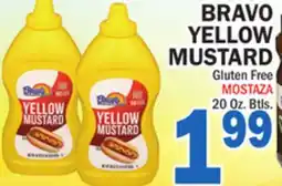 Bravo Supermarkets BRAVO YELLOW MUSTARD offer