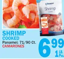 Bravo Supermarkets PANAMEI SHRIMP COOKED offer