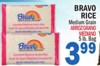 Bravo Supermarkets BRAVO RICE offer