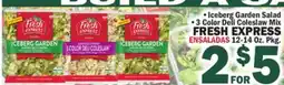 Bravo Supermarkets FRESH EXPRESS ENSALADAS offer