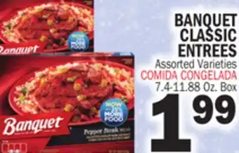 Bravo Supermarkets BANQUET CLASSIC ENTREES offer