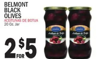 Bravo Supermarkets BELMONT BLACK OLIVES offer