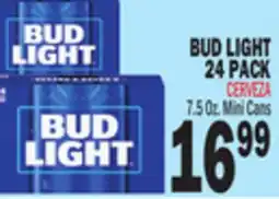 Bravo Supermarkets BUD LIGHT 24 PACK offer