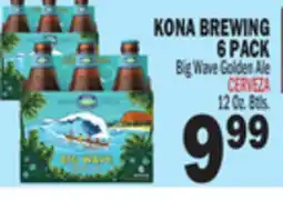 Bravo Supermarkets KONA BREWING 6 PACK offer