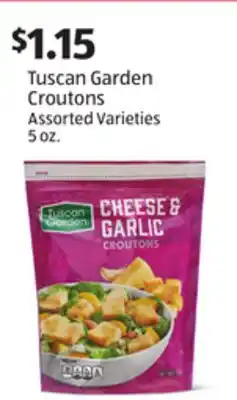 Aldi Tuscan Garden Croutons offer