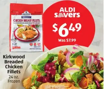 Aldi Kirkwood Breaded Chicken Fillets offer