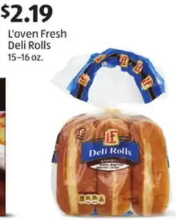 Aldi L'oven Fresh Deli Rolls offer