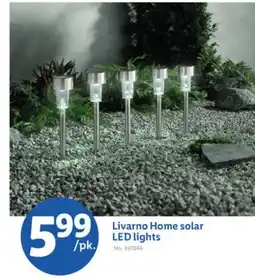 Lidl Livarno Home solar LED lights offer