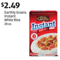 Aldi Earthly Grains Instant White Rice offer