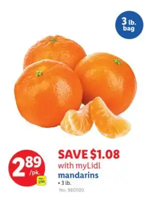 Lidl mandarins offer