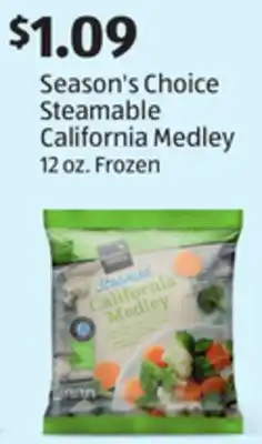 Aldi Season's Choice Steamable California Medley offer