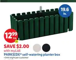 Lidl PARKSIDE self-watering planter box offer