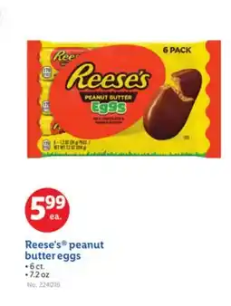 Lidl Reese's peanut butter eggs offer