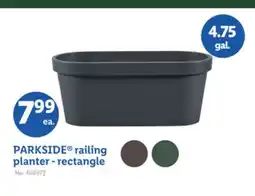 Lidl PARKSIDE railing planter-rectangle offer