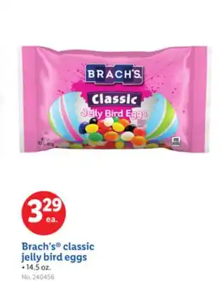 Lidl Brach's classic jelly bird eggs offer