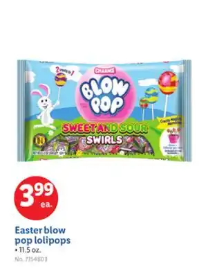 Lidl Easter blow pop lolipops offer