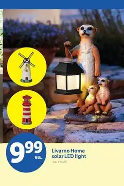 Lidl Livarno Home solar LED light offer