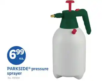 Lidl PARKSIDE pressure sprayer offer