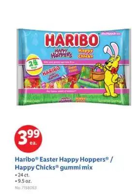 Lidl Haribo Easter Happy Hoppers /Happy Chicks gummi mix offer