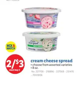 Lidl cream cheese spread offer