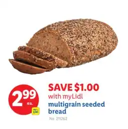 Lidl multigrain seeded bread offer