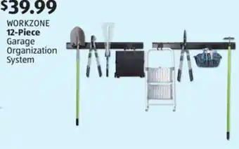 Aldi WORKZONE Garage Organization System offer