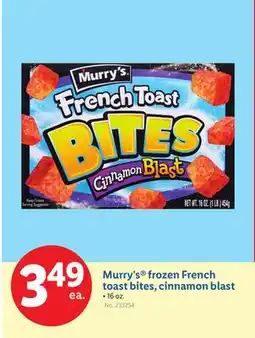 Lidl Murry's frozen French toast bites, cinnamon blast offer