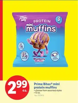 Lidl Prime Bites mini protein muffins offer