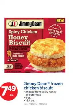 Lidl Jimmy Dean frozen chicken biscuit offer