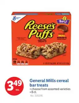 Lidl General Mills cereal bar treats offer